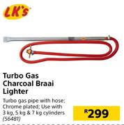 LK's Turbo Gas Charcoal Braai Lighter