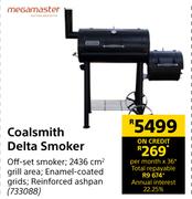 Megamaster Coalsmith Delta Smoker