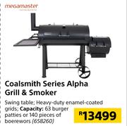 Megamaster Coalsmith Series Alpha Grill & Smoker