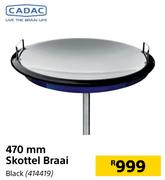 Cadac 470mm Skottel Braai Black