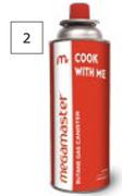 Megamaster Butane Gas Canister-227g