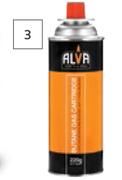 Alva Butane Gas Canister CCR100-220g