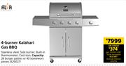 Alva 4 Burner Kalahari Gas BBQ