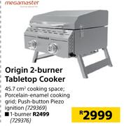 Megamaster Origin 2 Burner Tabletop Cooker
