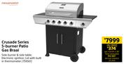Megamaster Crusade Series 5 Burner Patio Gas Braai