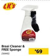 LK's Braai Cleaner & Free Sponge