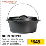 Megamaster No.10 Flat Pot