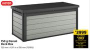 Keter 150G Denali Deck Box 725mm x 1.517m x 700mm