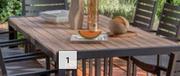 Designhouse Mayfair Wooden Top Dining Table