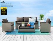 Designhouse 4-Piece Costa Rica Patio Set