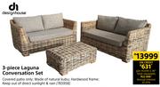 Design House 3 Piece Laguna Conversation Set