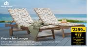 Design House Knysna Sun Lounger