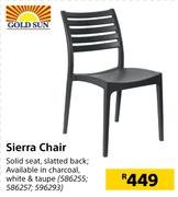 Gold Sun Sierra Chair 