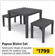 Papua Bistro Set