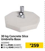 30Kg Concrete Slice Umbrella Base