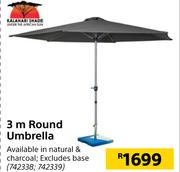 Kalahari Shade Round Umbrella 3m
