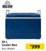 Big Jim 50Ltr Cooler Box (Blue)
