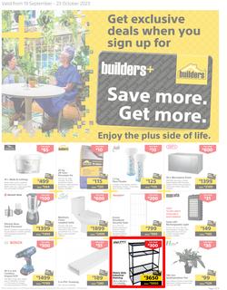 Builders : Save More, Get More (19 September - 23 October 2023), page 1