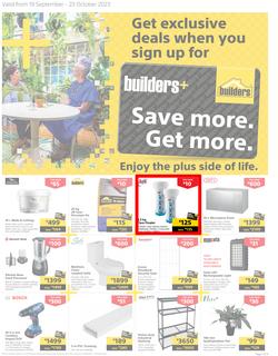 Builders : Save More, Get More (19 September - 23 October 2023), page 1