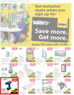 Builders : Save More, Get More (19 September - 23 October 2023), page 1