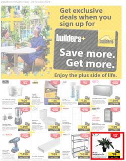 Builders : Save More, Get More (19 September - 23 October 2023), page 1