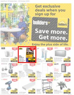 Builders : Save More, Get More (19 September - 23 October 2023), page 1