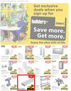 Builders : Save More, Get More (19 September - 23 October 2023), page 1