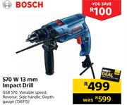 Bosch 570W 13mm Impact Drill GSB 570
