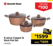Bennett Read 6-Piece Copper & Rock Pot Set