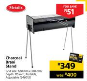 Metalix Charcoal Braai Stand 
