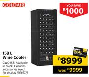 Goldair 158Ltr Wine Cooler GWC-158