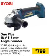 Ryobi One Plus 18V 115mm Angle Grinder