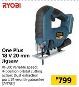 Ryobi One Plus 18V 20mm Jigsaw