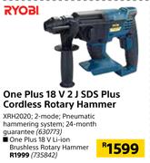 Ryobi One Blus 18V Li-Ion Brushless Rotary Hammer