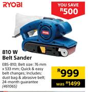 Ryobi 810W Belt Sander