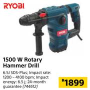 Ryobi 1500W Rotary Hammer Drill