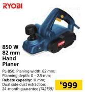 Ryobi 850W 82mm Hand Planer