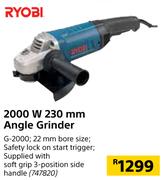 Ryobi 2000W 230mm Angle Grinder 