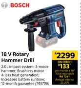 Bosch 18V Rotary Hammer Drill