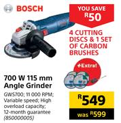 Bosch 700W 115mm Angle Grinder