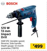 Bosch 570W 13mm Impact Drill