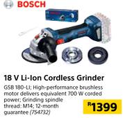 Bosch 18V Li-Ion Cordless Grinder