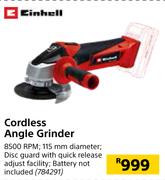 Einhell Cordless Angle Grinder