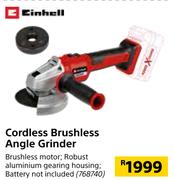 Einhell Cordless Brushless Angle Grinder