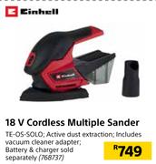 Einhell 18V Cordless Multiple Sander
