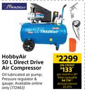 Tradeair Hobby Air 50L Direct Drive Air Compressor