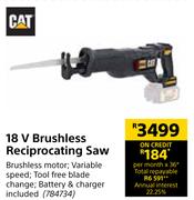 CAT 18V Brushless Reciprocating Saw