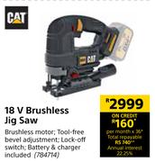 CAT 18V Brushless Jig Saw