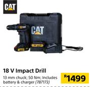 CAT 18V Impact Drill