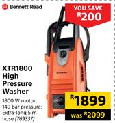 Bennett Read XTR1800 High Pressure Washer 769337